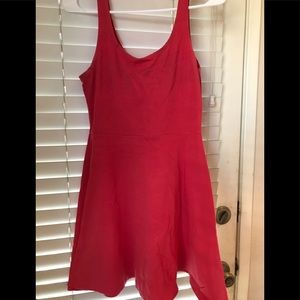 Express coral dress